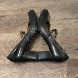 Naturalizer Black Mary Jane Heels